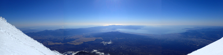 17富士山のパノラマ写真