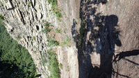 07子持山獅子岩と二子山中央稜の写真