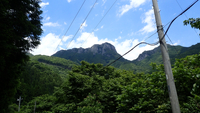 25子持山獅子岩と二子山中央稜の写真