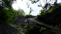 28子持山獅子岩と二子山中央稜の写真